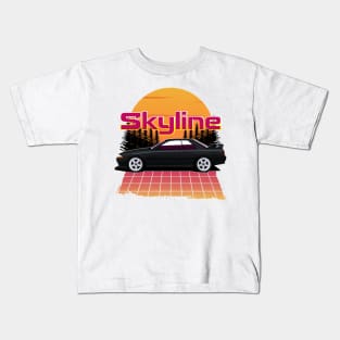 gtr Skyline 1990 Kids T-Shirt